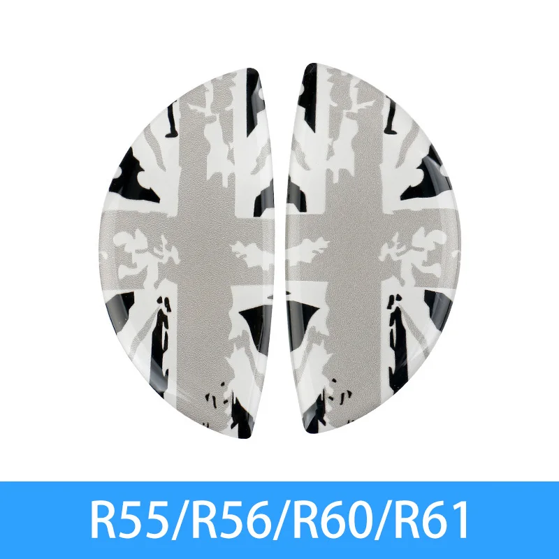 2PCS Auto Tür Handgelenk Griffe Anti Kratzer 3D Stereo Schutz Aufkleber Für BMW MINI ONE Cooper S CLUBMAN R55 R56 R60 R61 Aufkleber