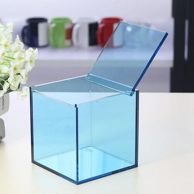 Acrylic Coffee Capsule Storage Box Coffee Pod Holder Organizers Accessories Anti Dust Durable Clear Box for House Office Use