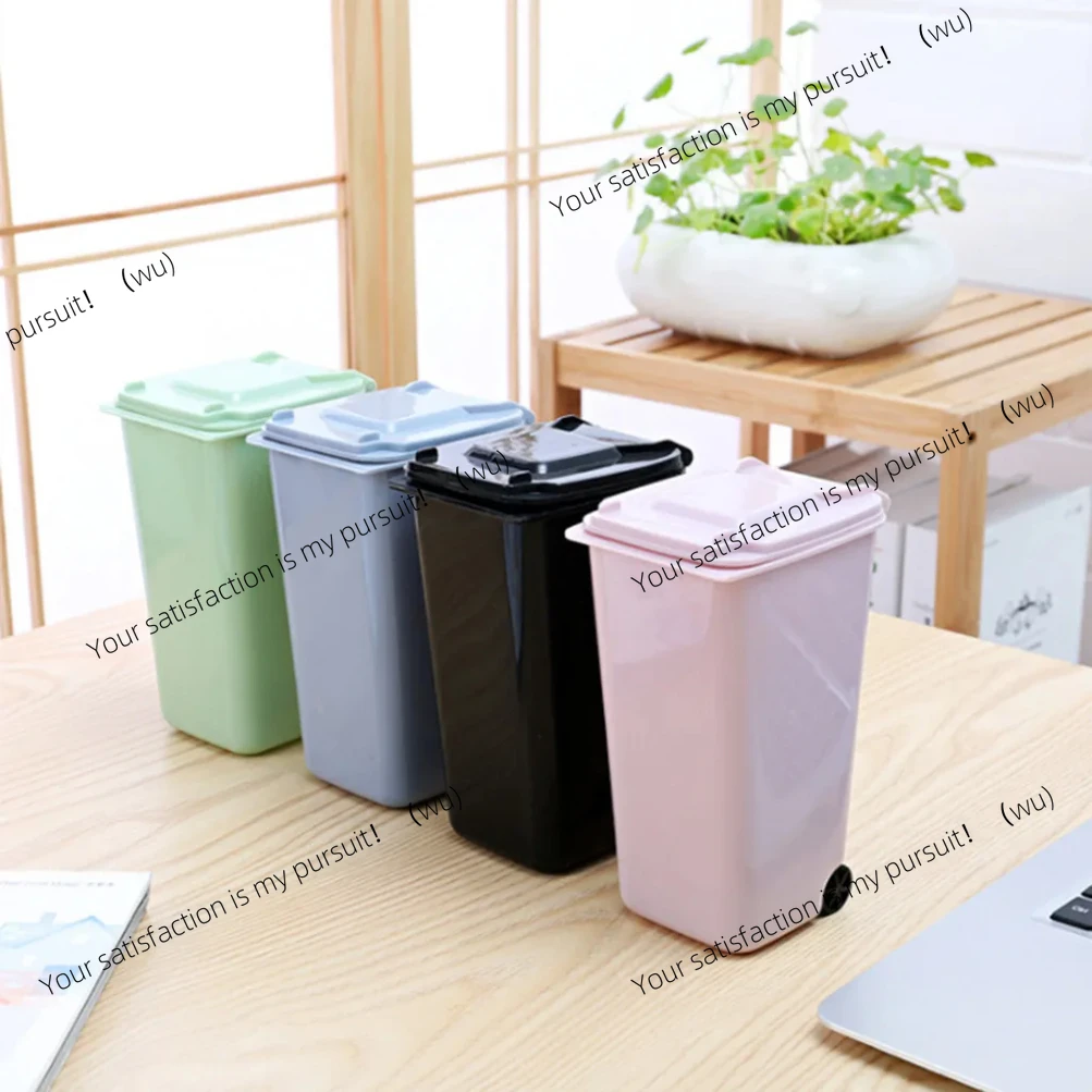 ZOCI-Desktop Mini Trash Can, High Quality Beautiful Pen Holder, Desktop Decorations - Image 3