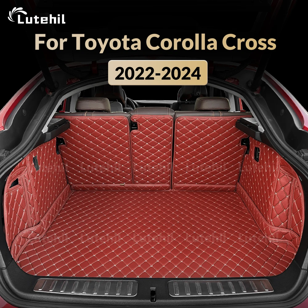 

Для Toyota Corolla Cross 2022 2023 2024, авто полное покрытие, коврик для багажника, автомобильный защитный коврик, грузовой вкладыш, аксессуары для интерьера