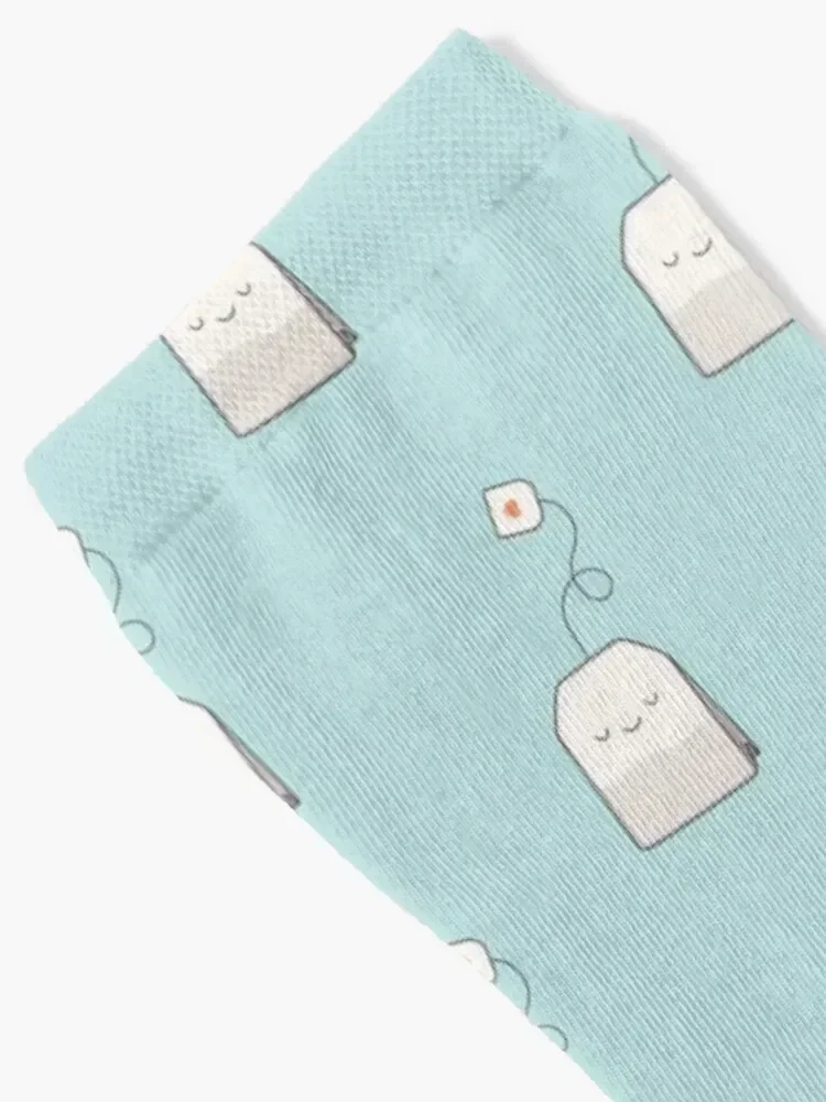 Tea time Socks FASHION New year's Hiking boots Wholesale Luxury Woman Socks Men's