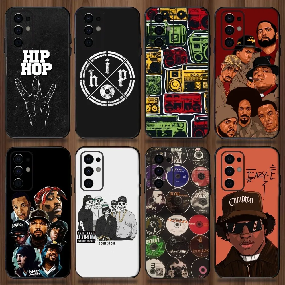 Hip Hop Art Phone Case For Samsung Galaxy A13,A21s,A22,A31,A32,A52,A53,A71,A80,A91 Soft Black Cover