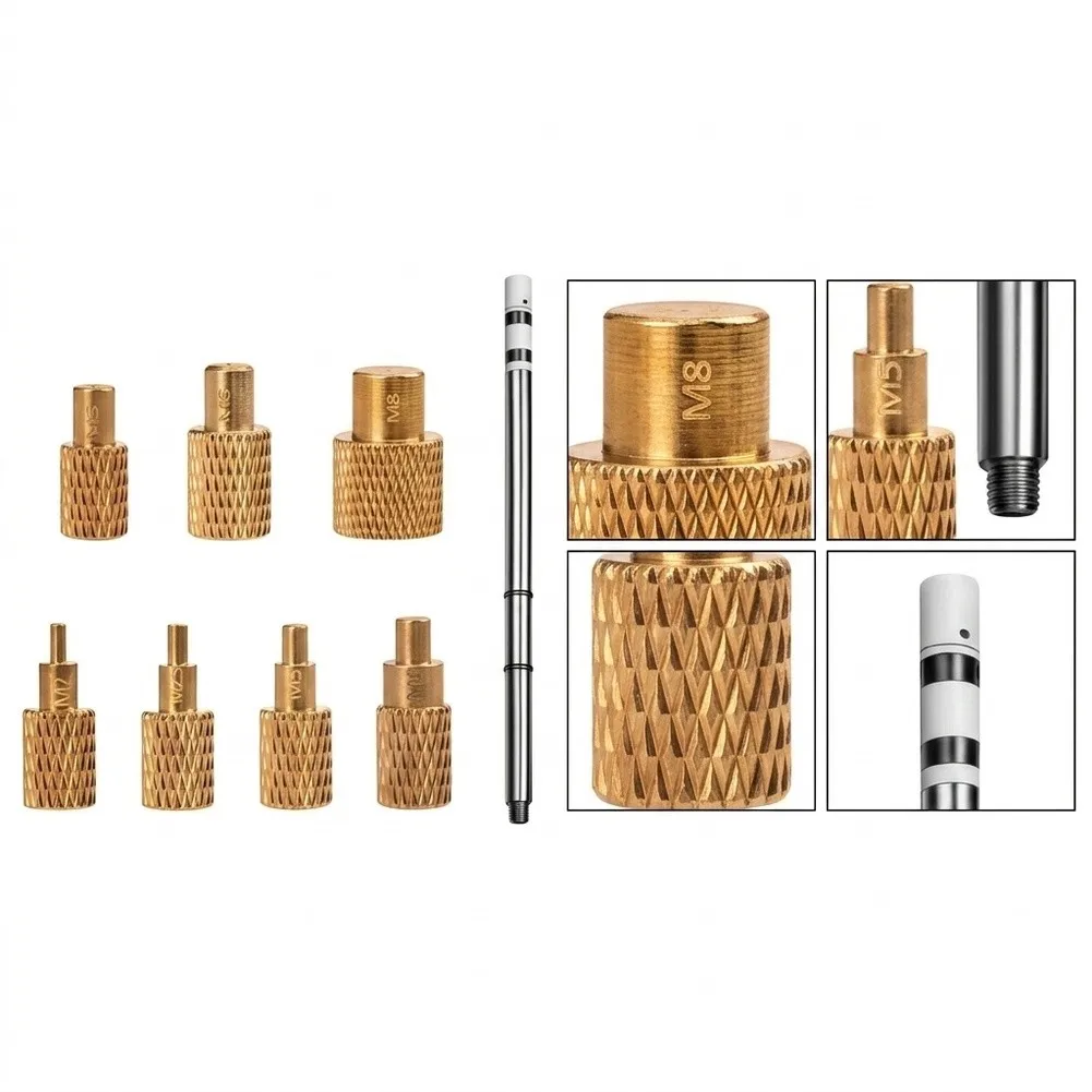 For T12 Hot-Melt Copper Nut Press-Fit Kit For 3D Printer M2 To M8 Threads For Strong Assembly On For FDM Parts