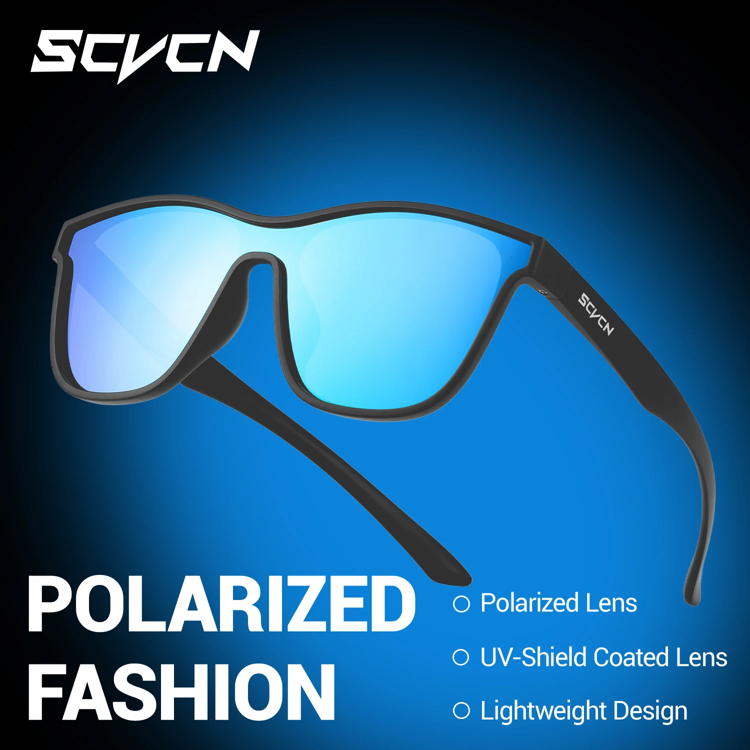 SSVCN Men\'s Fashion Sunglasses Luxury Polarized Glasses for Driving Fishing Cycling Glasses Golf Bike Goggles Luxury Shades