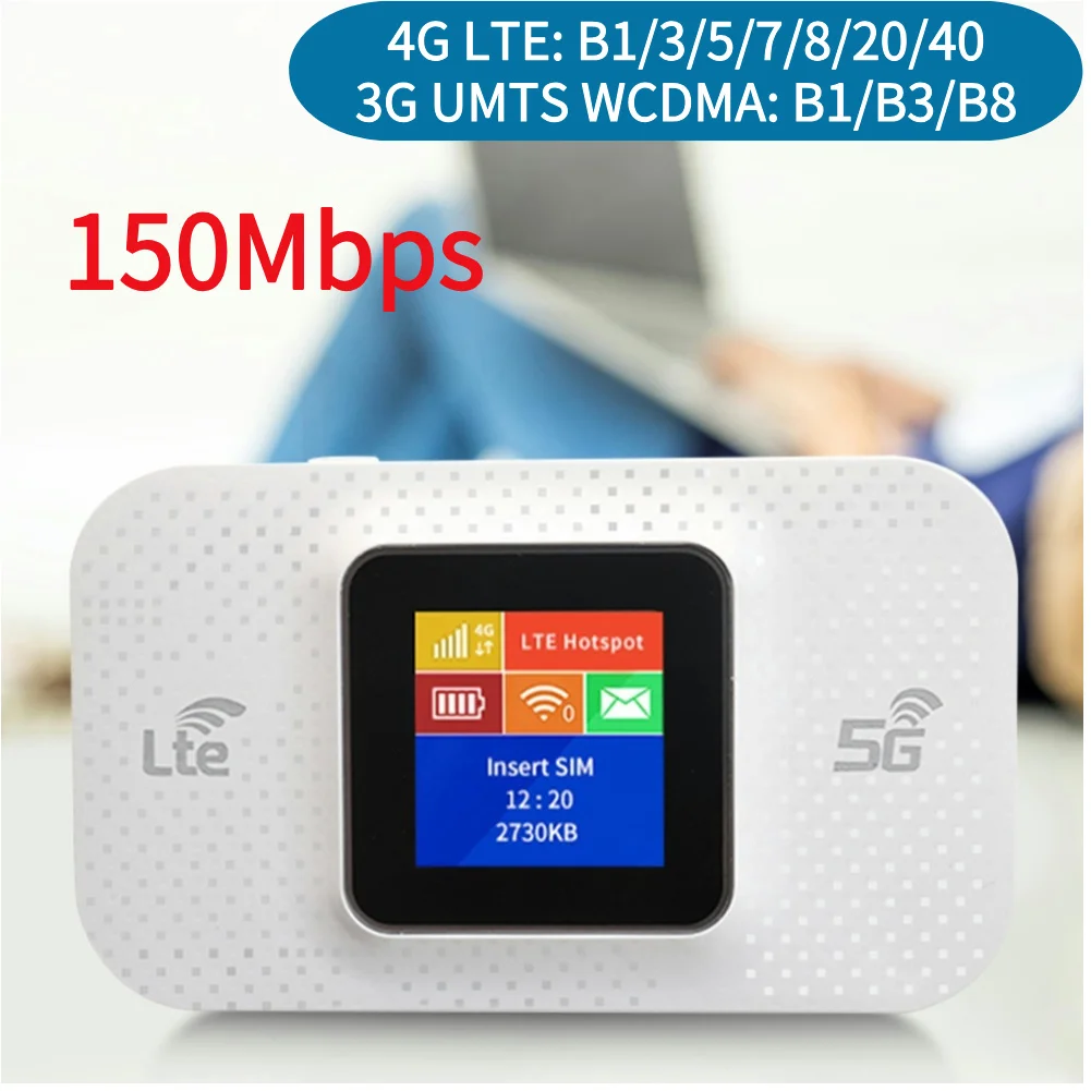 4G Lte Router Wireless Wifi Portable Router 3650mAh Mini Outdoor Hotspot Mobile WiFi Router WIFI Hotpot for Car