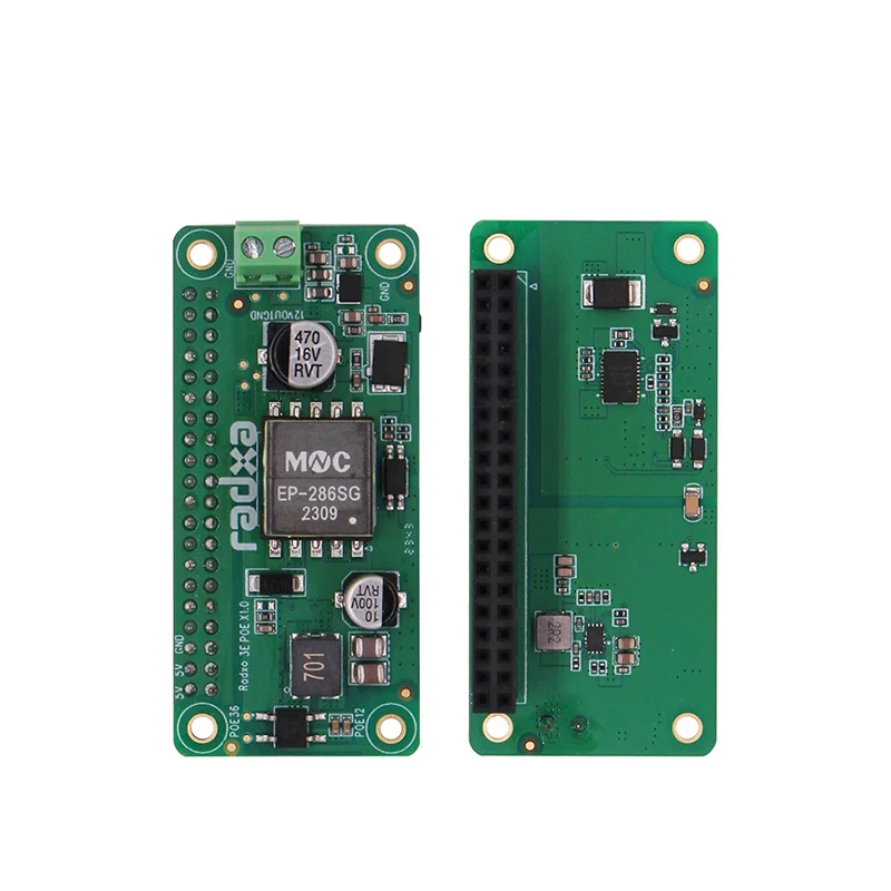 

Radxa ZERO 3E PoE HAT Compliant with lEEE 802.3af/at Standards