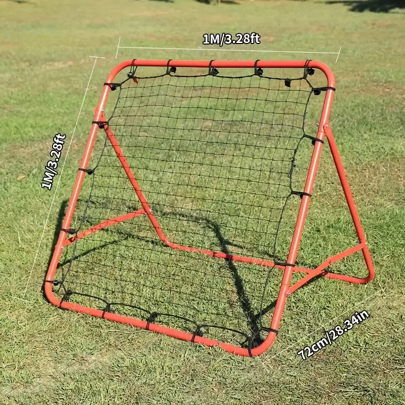 Steel Collapsible Football Rebound Target Net Adjustable Soccer Bounce Goal Mesh Shooting Assist Training Equipments 썸네일 4