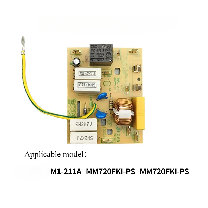 

Подходит для аксессуаров для микроволновых печей Midea, печатная плата M1-211A/MM720FKI-PS, плата фильтра MDFLT24B-1