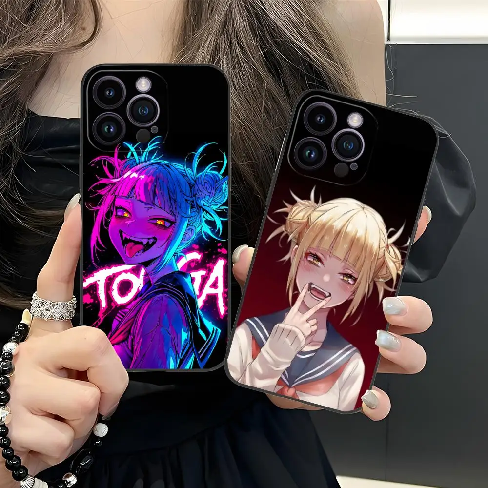 

Чехол для телефона My Hero Academia Himiko Toga для iPhone 17, 16, 15, 14, 13, 12, 11 X XR XS 8 7 Pro Max Plus Mini Цветной защитный красивый