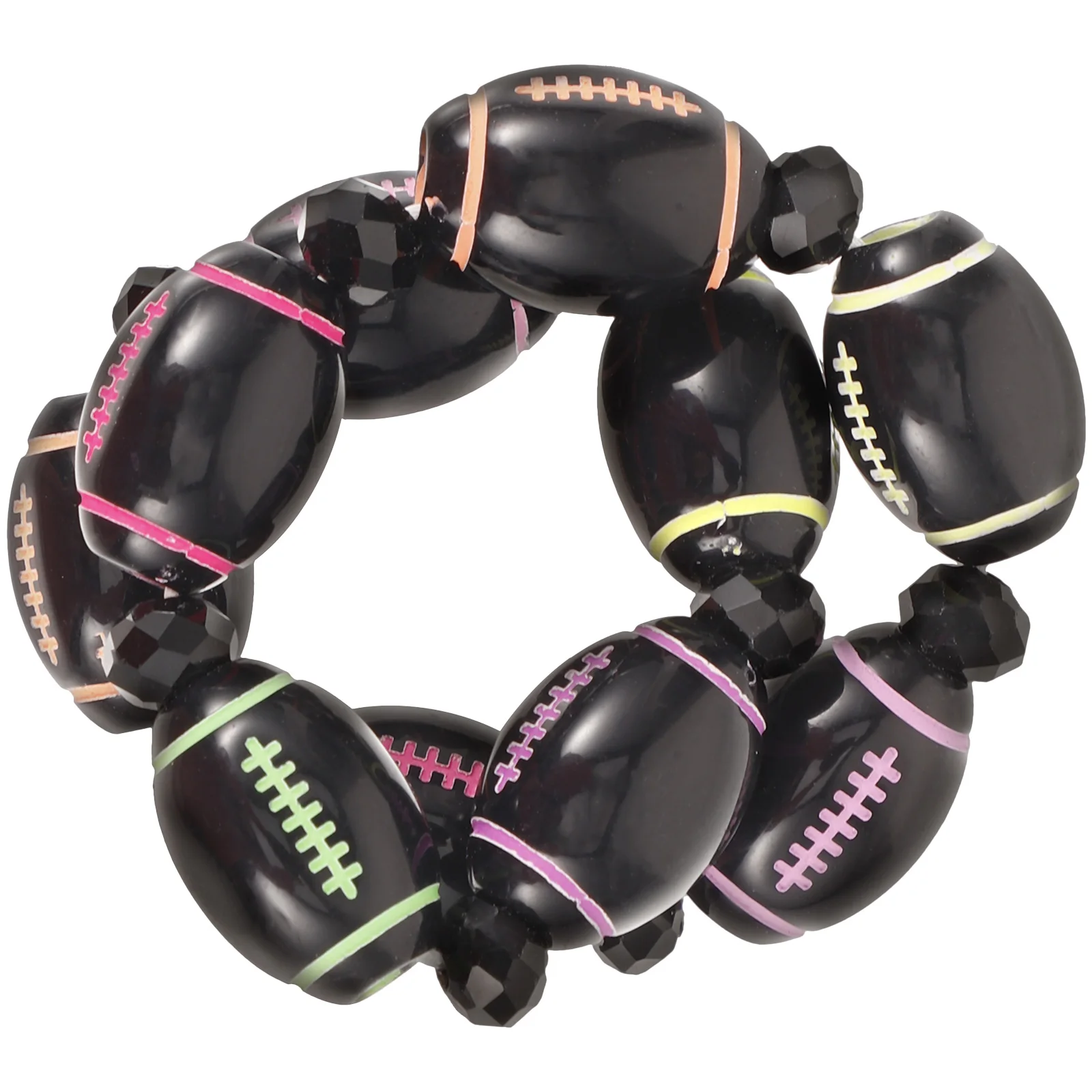 

Sports Bracelet Wear-resistant Wrist Compact Decorative Football Men Women Plastic Durable Stylish Special Charm Party Gift
