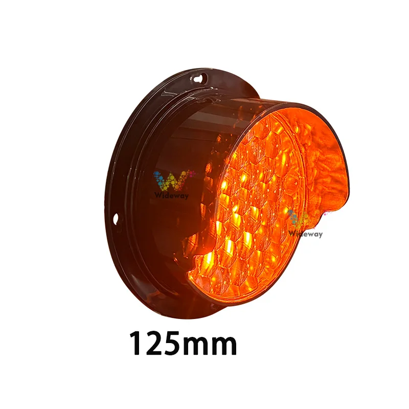 125mm  Yellow LED Lamp Module LED Beads Vehicle Guide Sign Light Replacement LED Lamp Traffic Warning Indicator Light Accessory