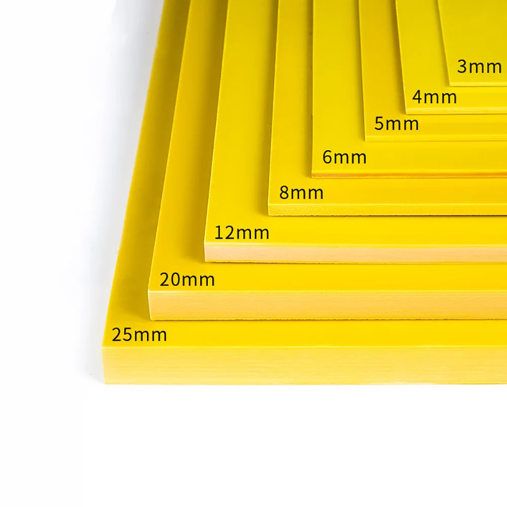 Insulation Fiberglass Board 3240 Epoxy Plate High Temperature Resistant 0.3-10mm Thickness Protection Sheet Battery Pack DIY Use