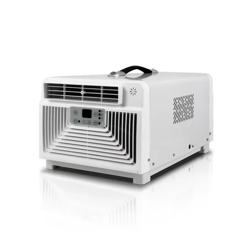 

Portable 2600 BTU 300 W Energy Saving Air Conditioner for Mini Mobile Home Office Camping Pet Space Battery Car