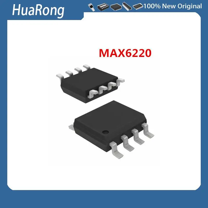 2PCS/LOT MAX6220ASA-5.0  MAX6220ASA   MAX6220    SMD288 SMD288-TEMP SOP8