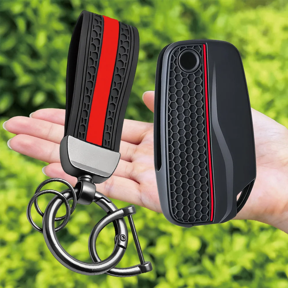 For DUCATI Multistrada V2 V2S V4 V4S 1260S 950S Silicone Motorcycle Electronic Start Key Case Cover Key Shell Accessories