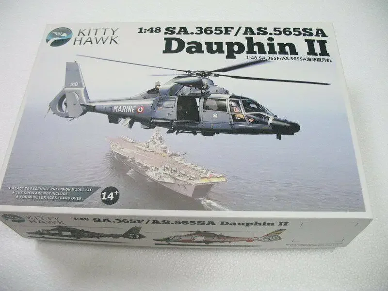 

Kitty Hawk 80108 1/48 SA.365F Dauphin II Сборная модель, новая