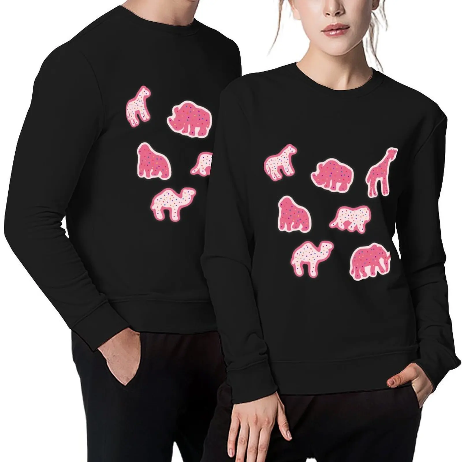 

Frosted Animal Crackers Pullover anime clothes mens clothing fashion men autumn clothes sweatshirt men