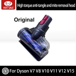 for Dyson V7 V8 V10 V11 V15 vacuum cleaner original upgraded anti-tangle mini electric brush head/suitable for sofa/bed/car seat