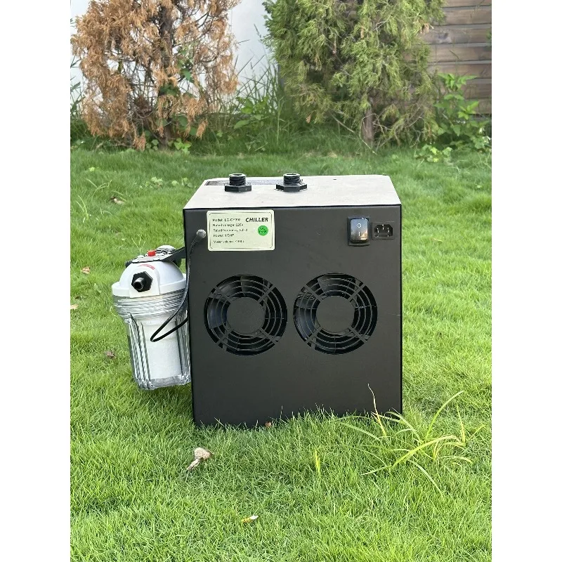 2024 جديد حار بيع 1/2hp 1/3HP 1HP مبرد الباردة يغرق حوض السيارات مبرد المياه حمام الجليد مع مبرد وفلتر