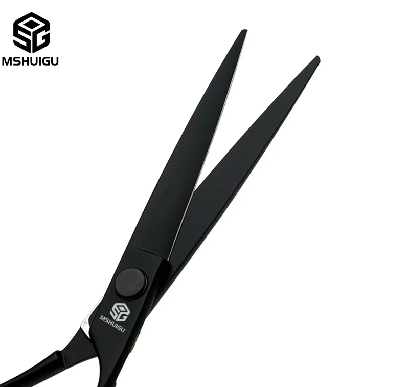 MSHUIGU Professionelle Friseurschere, 15,2 cm, multifunktionale Haarausdünnungsschere, japanischer VG10-Stahl, Salon-Haarwerkzeuge – Detail 8