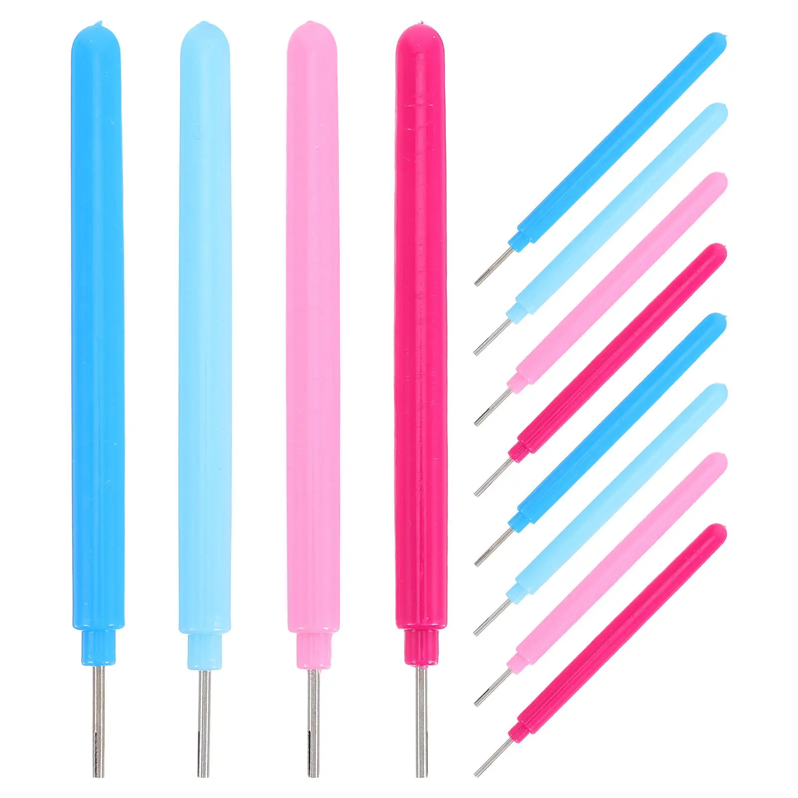 16Pcs Paper Quilling Tool Set Multi-Functional Slotted Pen Ergonomic Grip for Card Making DIY Paper Curling Precision Art
