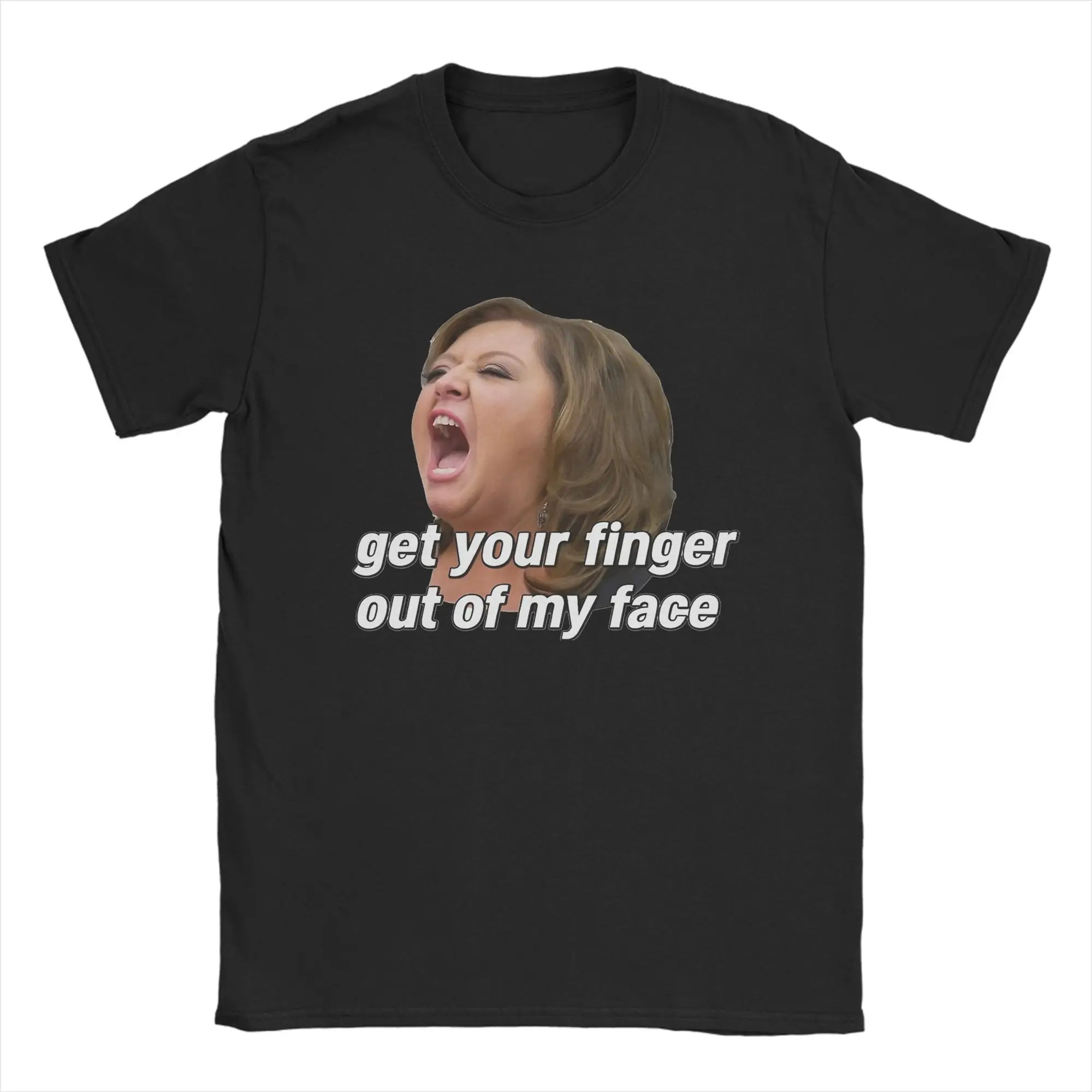 Abby Lee Miller Funny Meme Cotton T-Shirt For Men Summer Vintage T-Shirts Comfortable Hip Hop Tee Shirt Oversized Print Clothing