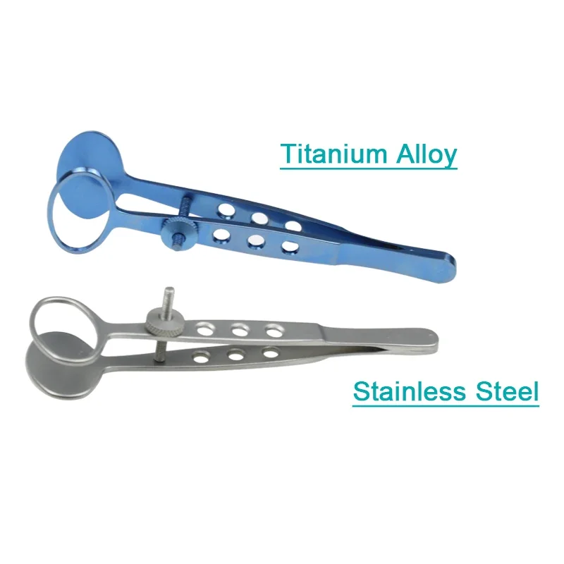 

Ophthalmic Suegical Tweezer Chalazion Forceps Stainless Steel/ Titanium Alloy Ophthalmic Instrument