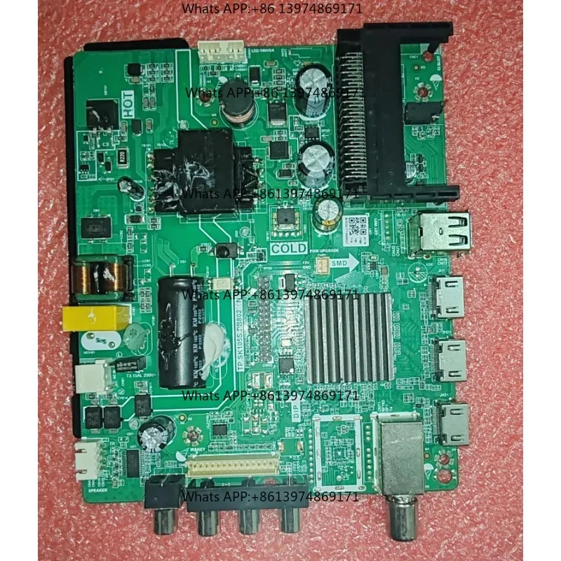TP.SK105S.PB802(N)   Three in one TV motherboard tested well  48W  300ma   30--110v