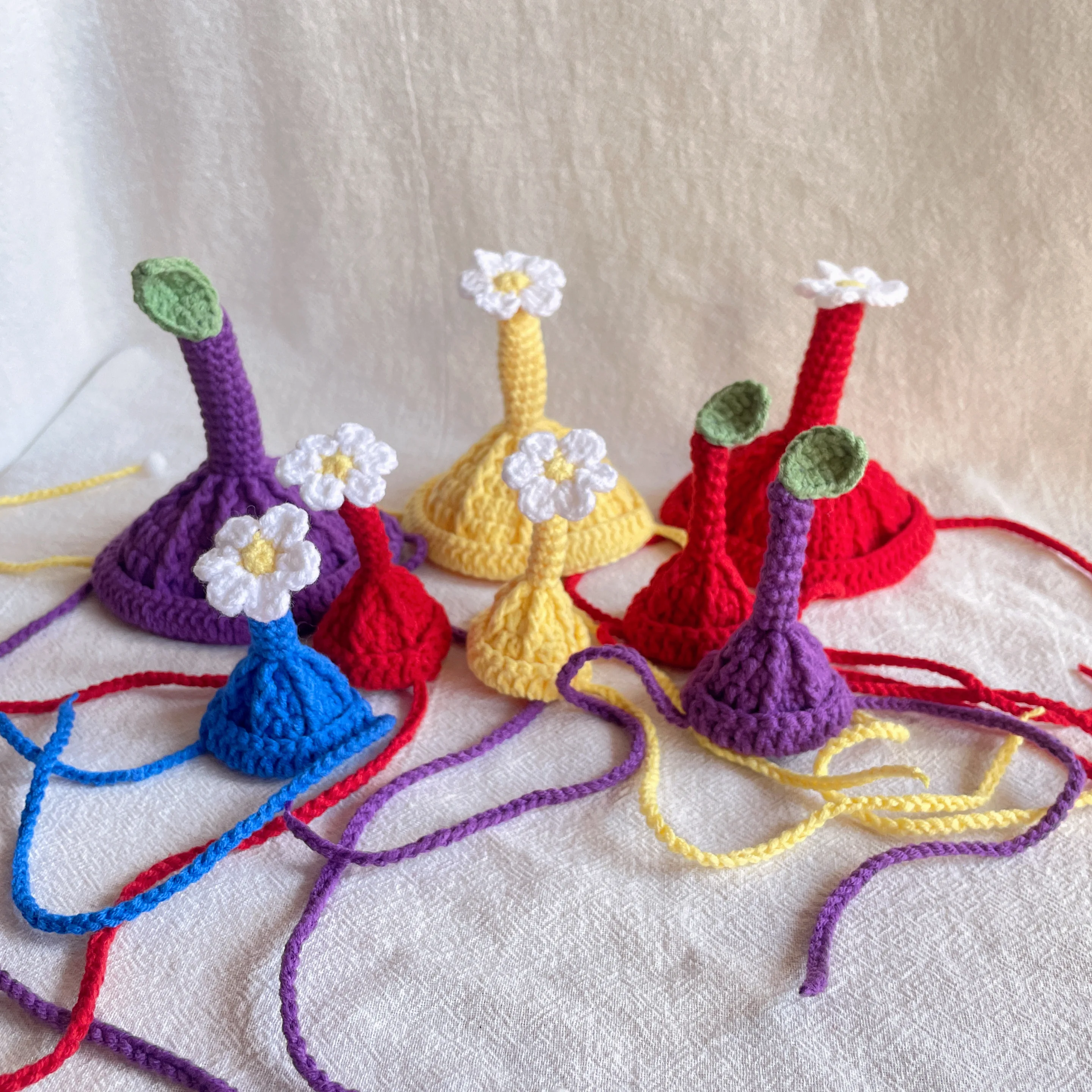 kit-de-material-para-trico-diy-acessorios-de-croche-artesanais-para-bonecas-de-algodao-gatos-caes-pikmin-faixas-de-cabel
