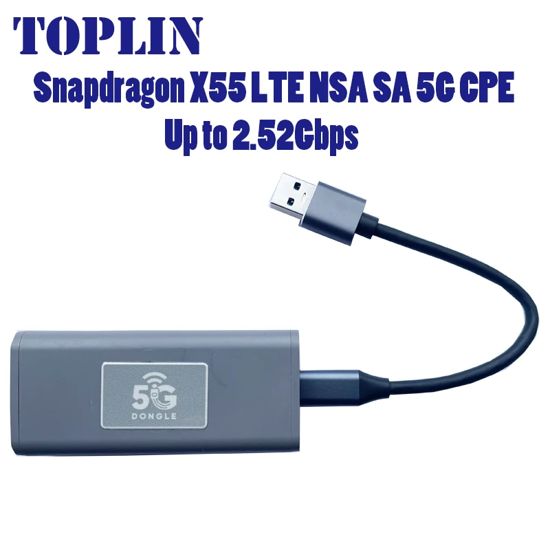 New SDX55 LTE 4G NSA SA 5G Module SG500M2-X 5G CPE 2.52Gpbs USB3.1 For Desktop Laptop  PC