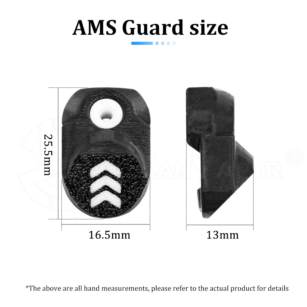 For Bambu Lab X1/P1/H2D Series Upgrades parts AMS Slack Cable AMS Guard Inlet Ceramic Ring Protector for 3D printer part