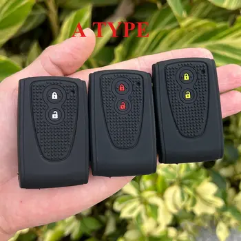 Silikonový kryt na klíč od auta s ochranným pouzdrem pro Toyota Prius Hybrid Corolla Prado Daihatsu Move Copen La400k RAV4 Verso Camry 10 nejlepší prodej Kryt klíče Toyota Hybrid - №9