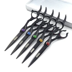 CNC Japanese Hairdressing Scissors Set Professional Barber Shears Kit for Hairdresser Haircut Styling