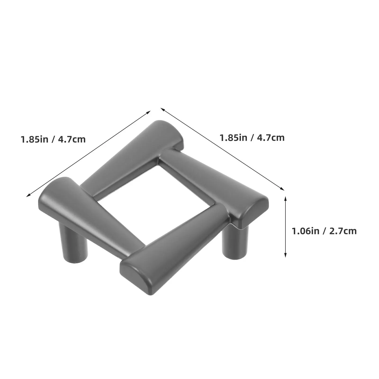 Zinc Alloy Creative Door Pull Handle Premium Smooth Finish Easy DIY Mounting for Kitchen Cabinets Bathroom Vanities Dresser