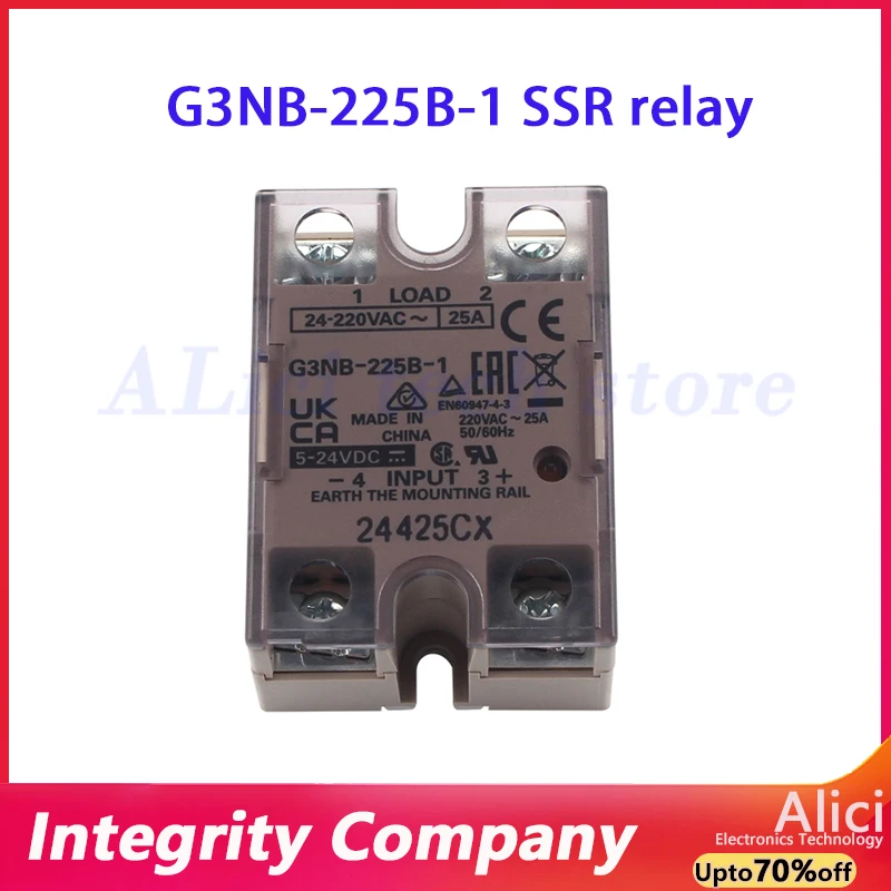 G3NB-205B-1 G3NB-210B-1 G3NB-220B-1 G3NB-225B-1 Authentic Original SSR 5-24VDC Solid state relay 5A 10A 20A 25A