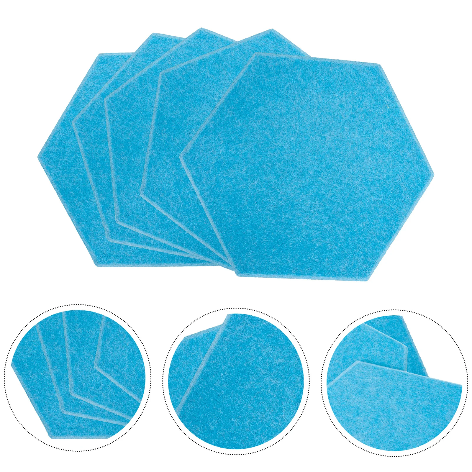 

5 pcs Sound Absorbing Panel Self-Adhesive Acoustic Board For Studio Ktv Gym School Noise Reduction Sound Insulation