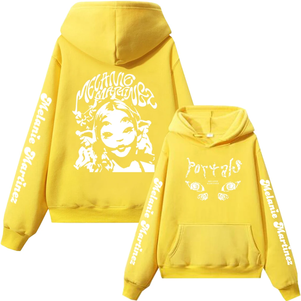 Melanie Martinez Singer Print Hoodies Men Woman Hip Hop Hoodie Hooded Sweatshirts Harajuku Pullovers Unisex Tracksuit Clothing