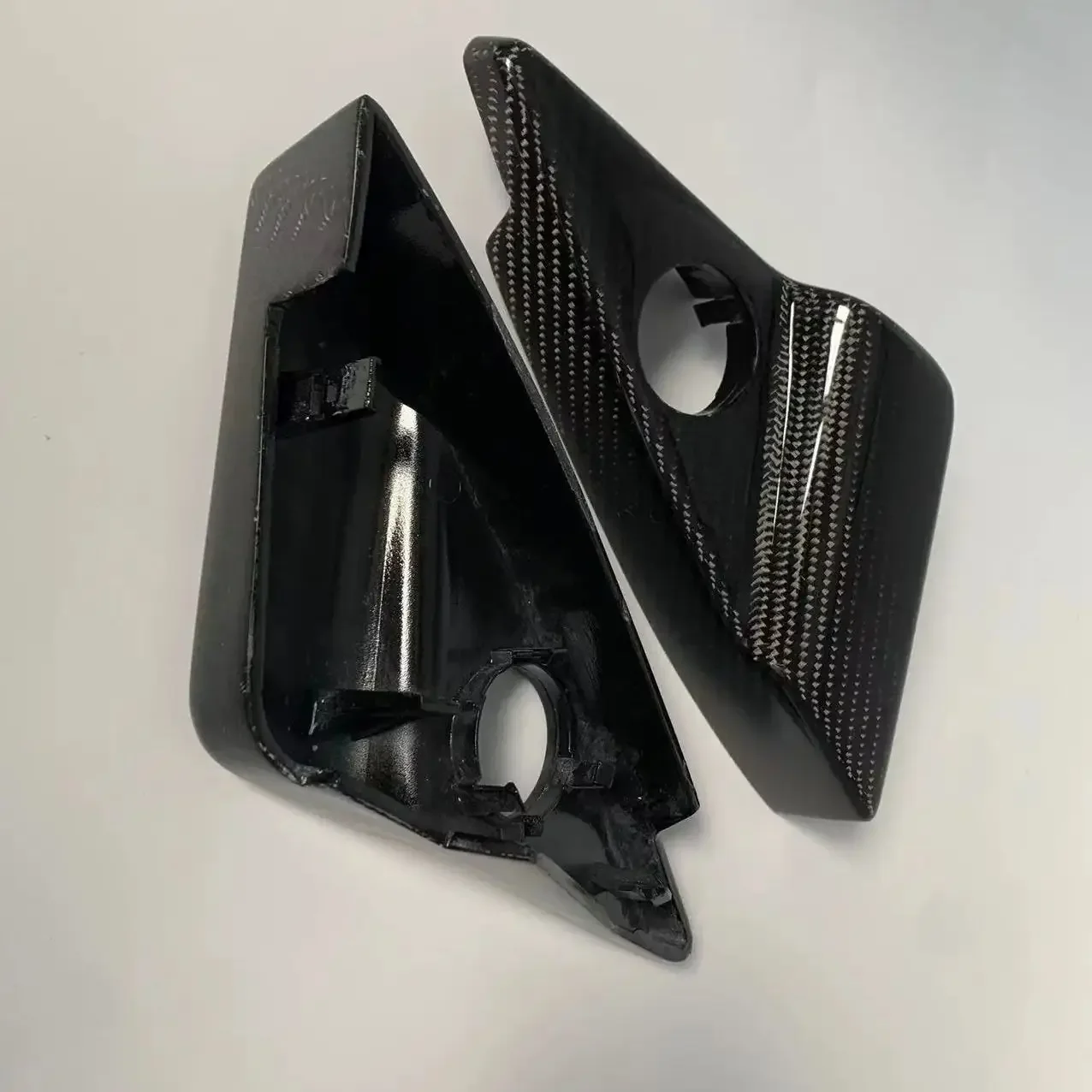 Masera GranTurismo GranCabrio MC Stradale GTS Tuning Carbon Fiber Tweeter cover Reversing mirror trim！