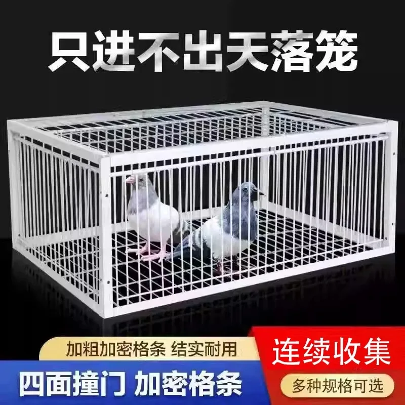 Fully Automatic Outdoor Sky Falling Cage Banging Door and Catching Pigeons Encrypted Collection Can Only Get in And Out