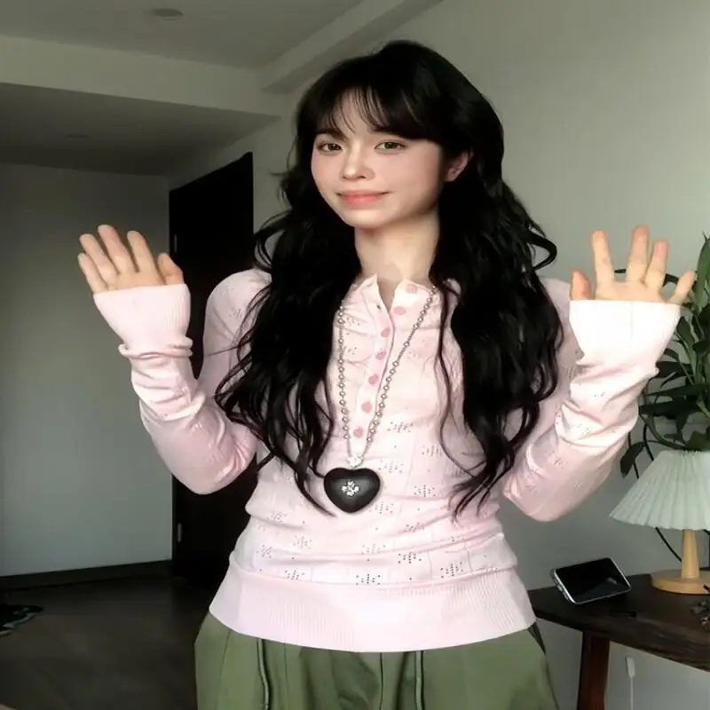 

Женская одежда: трикотажная футболка с длинным рукавом из смесового хлопка, модная повседневная одежда для женщин, весенняя коллекция, облегающий крой, стильный дизайн, топы.