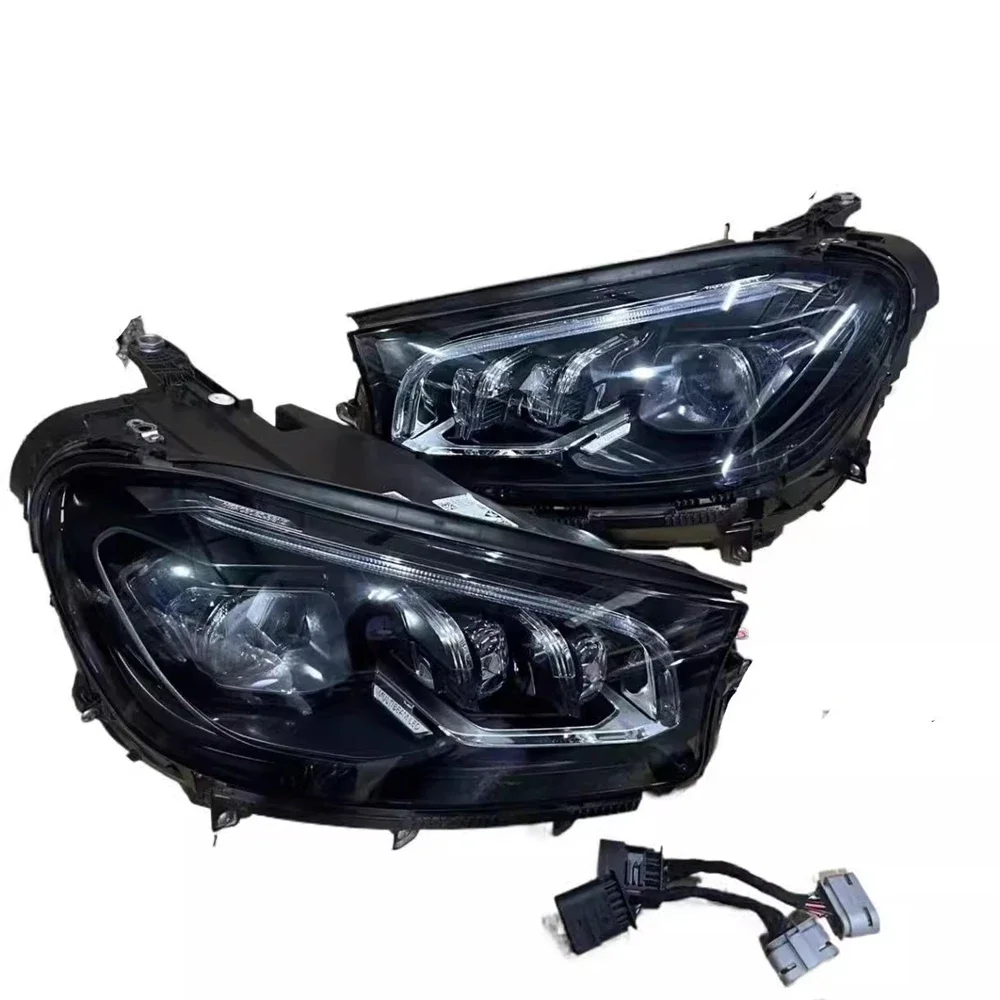 Car led front lamp Headlight assembly For 20-24 Mercedes-Benz GLS W167 daytime running light DRL turn signal 2pcs