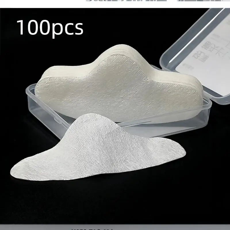 100Pcs Eye Paper Mask Skin Care Tools Disposable Eye Mask DIY Natural Cotton Eye Paper Women Essential Product