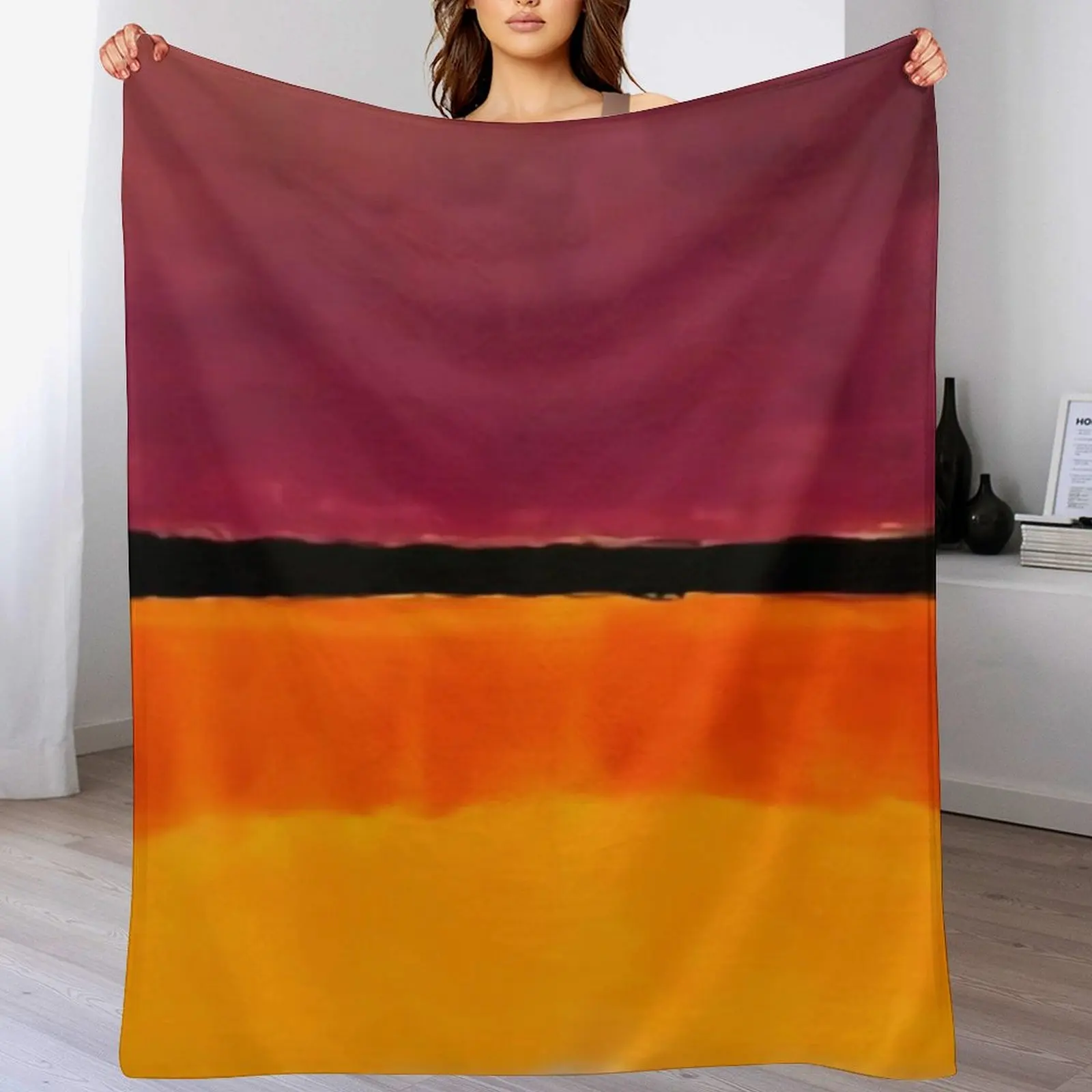 

mark rothko painting , colorful , artwork by mark rothko Throw Blanket Bed covers for winter Blankets