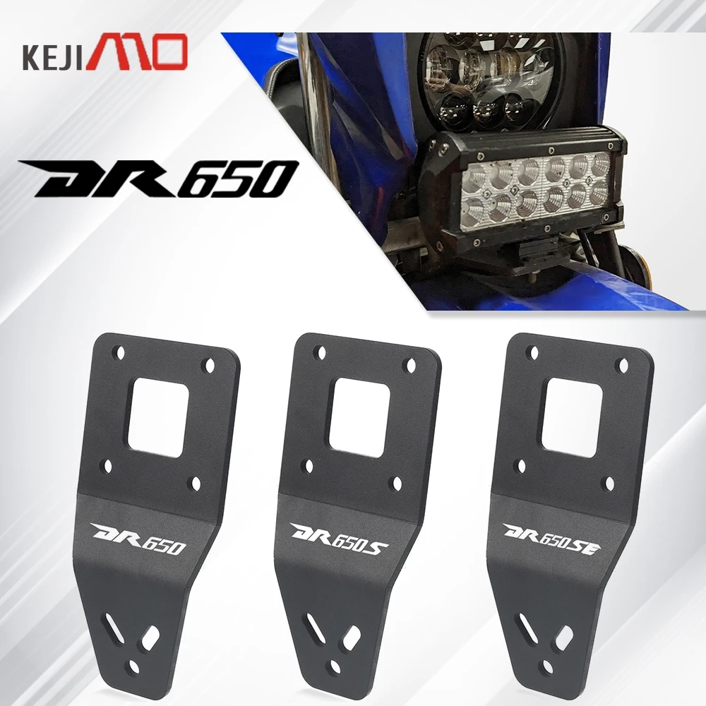 

2025 DR650 Motorcycle For SUZUKI DR650S DR650SE DR 650 S/SE 1996-2023 2024 Fog lamp Bracket Auxiliary Lights LED Light Brackets