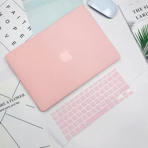 Funda mate para ordenador portátil, cubierta con teclado para Macbook Air M1 Chip A2337, Macbook Air Pro M1 13 A2338 A2289 A2179