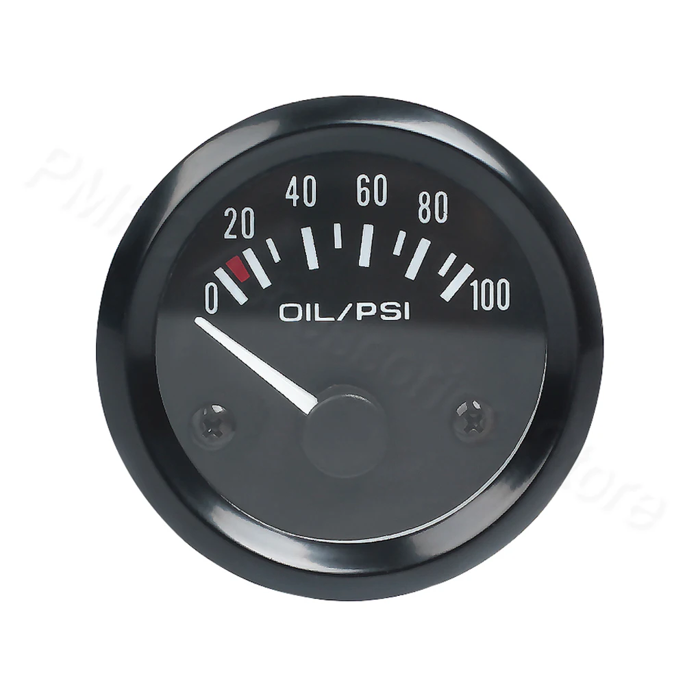 Fahrzeug Meter 12V Automobil Auto Gauge 2 "52mm Wasser Temp Öl Temp Ölpresse Kraftstoff Volt Öl presse kg Amperemeter Gauge Schwarz Shell
