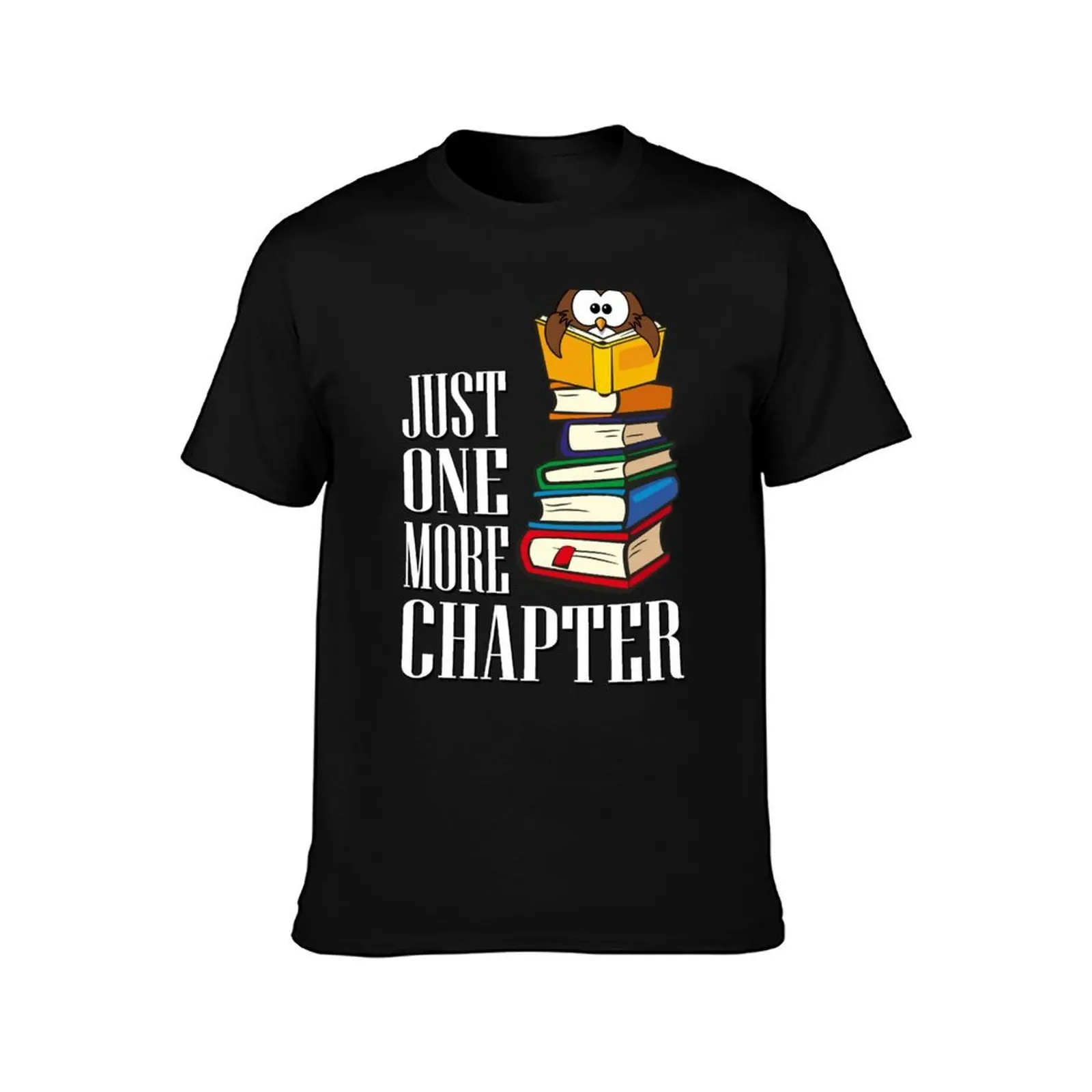 Reading reading owl books bookworm book bookworm bookseller librarian librarian T-Shirt, Summer Casual Cotton Tee, 100% Cotton