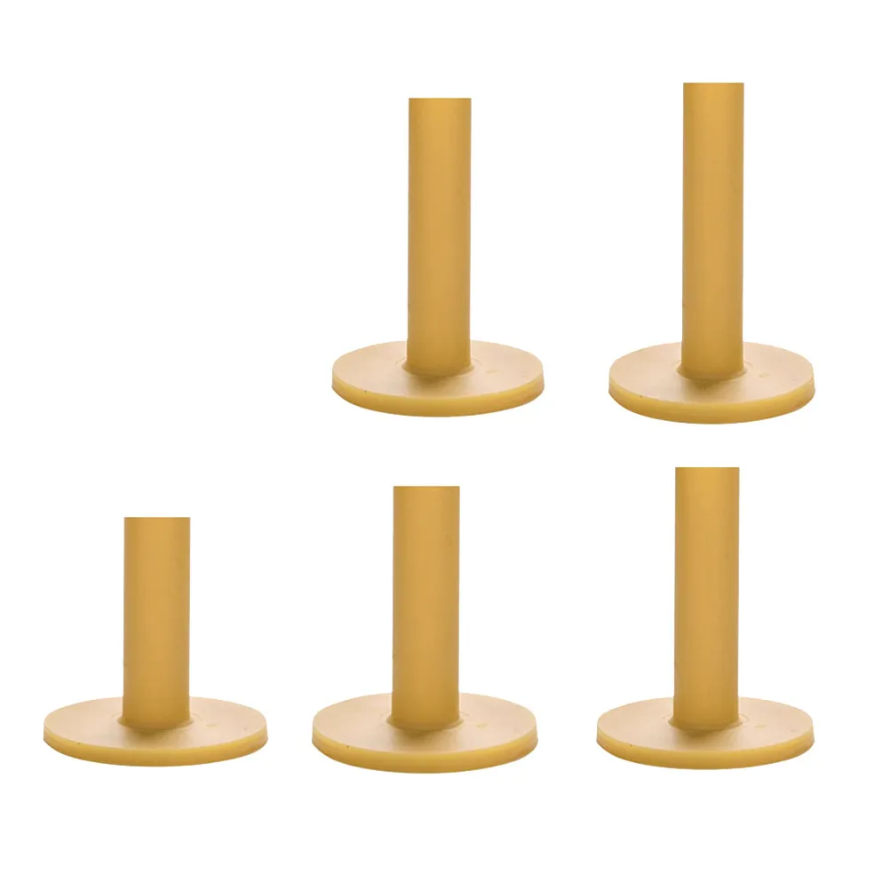 

5Pcs Golf Ball Tees Set 40 50 55 65 70Mm Sturdy Portable Tee Pegs for Easy Carry Storage Outdoor Training Supplies