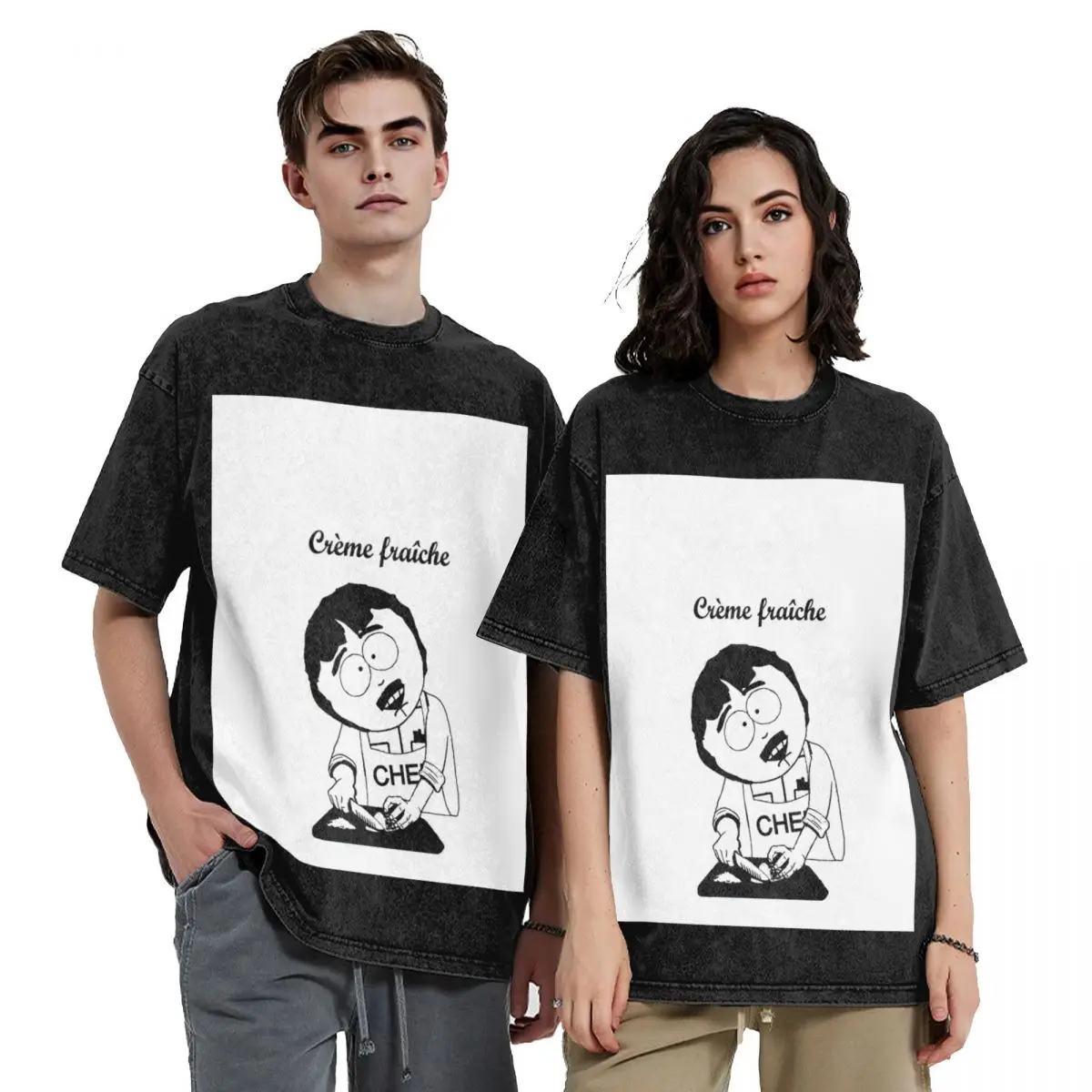 

Creme Fraiche South park T-Shirt custom t-shirts man clothes football t shirt designer shirts Men's t-shirts