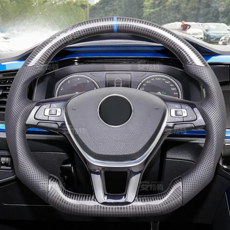 

For Volkswagen POLO/Bora Custom Multifunctional Carbon Fiber Steering Wheel (Modification Assembly)